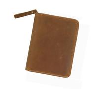 Fundas de cuero para cuaderno con ranura para bolígrafo para blocs de notas de 3.5 x 5.5 pulgadas, funda de piel hecha a mano, protector de bloc de notas