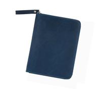 Fundas de cuero para cuaderno con ranura para bolígrafo para blocs de notas de 3.5 x 5.5 pulgadas, funda de piel hecha a mano, protector de bloc de notas