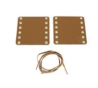 Fundas de Cuero para Manillar de Motocicleta, Fundas para Manillar de Motocicleta, Envolturas de Piel, 1 Par de Fundas de Cuero para Manillar de Motocicleta, Accesorios para Modificación de(Caqui)