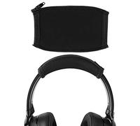 Fundas de Diadema de Tela Flexible Geekria compatibles con Skullcandy Crusher EVO/Crusher ANC/Crusher ANC 2/Hesh 3/Hesh EVO/Hesh ANC/Venue, instalación DIY fácil (Negro)