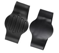 Fundas de encaje para botas de fútbol, accesorios de silicona para zapatos deportivos para botas de fútbol deportivas para viajes, Negro