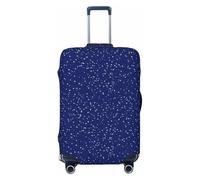 Fundas de equipaje de viaje - brillante Star azul marino Elasticidad veliz Protector para equipaje 18-32 pulgadas, Negro -, CH