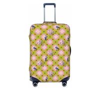 Fundas de equipaje de viaje Icon1 con antena inalámbrica, fundas elásticas para maleta, protector para equipaje de 18 a 32 pulgadas, Negro, XL