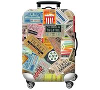 Fundas De Equipaje Funda protectora de equipaje elástica gruesa, traje con cremallera for bolso, fundas for maleta, cubierta de carrito, accesorios de viaje, 2 uds. Para Viajes De Negocios(Multi color