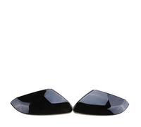 Fundas de espejo retrovisor compatibles con Civic para 10th 2016 2017 2018 2019 2020 cubierta de espejo retrovisor de coche, cubierta de espejo retrovisor adhesivo de fibra de carbono (carbono) (negro