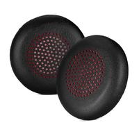 Fundas de espuma viscoelástica para auriculares PolyVoyager 4310UC/4320UC/FocusUC2, cómodas y duraderas, almohadillas de espuma viscoelástica