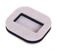 Fundas de fieltro para ruedas de silla de oficina, 5 tapones de rueda con bases cuadradas y redondas para proteger los suelos de madera dura, azulejos y alfombras de arañazos (1)