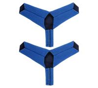 Fundas de forro polar para correa nasal, de felpa, textura de tela para N20, reduce las marcas de presión y la fricción, protectores de cinturón ajustables