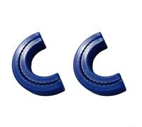 Fundas de gancho de remolque para Chevy Silverado 1500 2007-2025 y GMC para Sierra 1500 2007-2018, parachoques delantero de estilo personalizado disponibles en varios colores (azul)