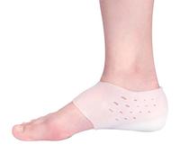 Fundas de gel de aumento de altura de 1 pulgada, color blanco, talla única