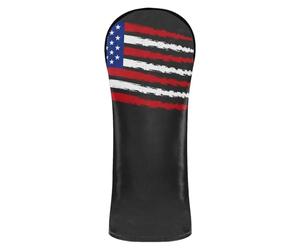 Fundas de golf impermeables con etiquetas de números para bosques y conductores, Fairway, híbridos, de Estados Unidos, patrióticos, aviones de combate, bandera de Estados Unidos, ondeando el 4 de