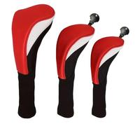 Fundas de Golf Para Cabezas Del Club | Funda de malla transpirable de cuello largo de 3 piezas | Fundas De Conductor Para Palos De Golf: Mujeres, Hombres Y Entusiastas del Campo de Golf