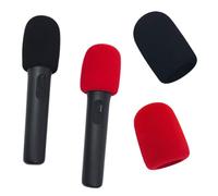 Fundas de micrófono de mano gruesas y coloridas para JBL PartyBox Encore2 y para micrófono inalámbrico JBL PartyBox Encore, resistente al viento, antisaliva y lavable, cubierta de espuma de esponja