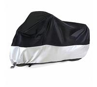 Fundas de motocicleta, protección impermeable al aire libre cubierta de moto con agujeros de bloqueo y bolsa de almacenamiento para Harley Davidson, Honda, Suzuki, Kawasaki, Yamaha motocicleta