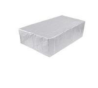 Fundas de muebles de jardín impermeables Funda impermeable for muebles de jardín y terraza al aire libre, funda for silla for lluvia y nieve, funda antipolvo for sofá, mesa y silla con bolsa(Silver,18