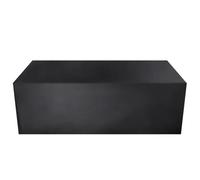 Fundas de muebles de jardín impermeables Tamaño pequeño Patio exterior muebles de jardín cubiertas impermeables lluvia nieve fundas for sillas sofá mesa silla cubierta a prueba de polvo(Black,152x104x