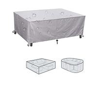Fundas de Muebles de jardín, varios tamaños Funda para Muebles de Jardín Exterior Rectangular Cuadrado, 600D Oxford Impermeabl Funda Mesa Jardin Impermeable, para Sofa de Jardin Patio 100x60x75cm