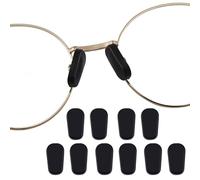 Fundas de nariz para gafas, almohadilla de nariz de silicona para gafas, kit de reparación de gafas suaves con almohadillas para orejas de nariz, cubiertas protectoras antideslizantes para gafas