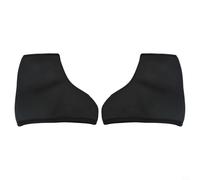 Fundas de neopreno para botas de patinaje con forro polar, protectores térmicos para patinaje artístico y hockey, protectores cálidos de invierno contra arañazos y desgaste (XL)
