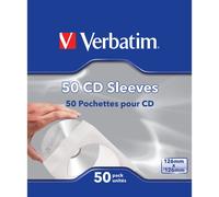 Fundas de papel Verbatim para CD-DVD x50