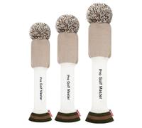 Fundas de para cabeza de de golf, 3 fundas ligeras, accesorios para palos de golf para familiares, , diseño de duradero para maderas, hierros e híbridos,