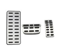 Fundas de pedal de coche de repuesto para Hyundai para Accent para Solaris I20 2011-2016 para Creta para Ix25 MT AT de acero inoxidable cubierta de pedal de conducción a la izquierda (3 piezas MT) (3