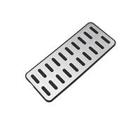 Fundas de pedal de coche de repuesto para Hyundai para Accent para Solaris I20 2011-2016 para Creta para Ix25 MT AT de acero inoxidable cubierta de pedal de conducción a la izquierda (3 piezas MT) (1