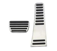 Fundas de pedal de coche para Vol&vo para XC60 para S90 para XC90 2018 2019 2020 2021 sin perforación, pedal de freno, reposapiés, cubierta de placa de pedal de reajuste interior (3 piezas para XC90