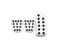 Fundas de pedal para Jazz para XRV para HR-V para Vezel para City 2009-2014, cubierta de pedal de freno de acelerador AT MT, juego de cubiertas de pedal de coche (AT) (MT)