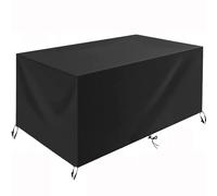 Fundas de piel impermeables para sofá al aire libre, juego de pieles de 58 x 55 x 55 cm, material de buey 420D, protege la piel de tu patio de la lluvia y el sol, ideal para todas las estaciones