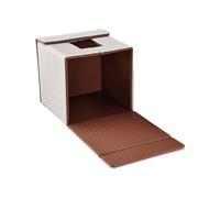 Fundas de piel sintética para caja de pañuelos, dispensador moderno de piel sintética, ideal para sala de estar o baño