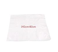 Fundas de plástico para asientos, 100 uds., compatibles con sillas oficina, salón, restaurante, autobús, metro y peluquería, tamaño 140x80 cm