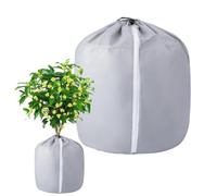 Fundas de Protección para Plantas contra Heladas | Cubierta para Macetas con Cordón Y Cremallera De Invierno | Protector Solar para Césped Tomate Fresa Arándano Jardín
