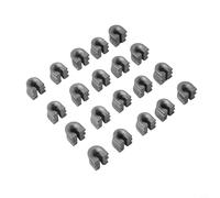 Fundas de repuesto con ojales de aluminio, paquete de 20 piezas para unidades de cabezal de recortadora que soportan 4002 713 8301 4002 713 8300 y modelos 25-2 30-2 40-2 40-4
