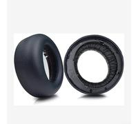 Fundas de repuesto para auriculares de piel de proteína para auriculares PS5 3D, ajuste cómodo y transpirable, fácil instalación, negro y azul (A)