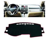 Fundas De Salpicadero para CR-V RE1 RE2 RE3 RE4 RE5 RE7 2007-2011 Cubierta para Tablero Alfombrilla Protector para Visera Solar Cojín De Alfombra Parasol Vubierta Salpicadero(Left Hand Drive)
