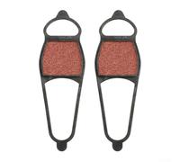 Fundas de silicona de doble cara para zapatos de tracción de hielo con crampones diseñadas para caminar, senderismo o desplazarse en nieve y hielo al aire libre