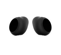 Fundas de silicona de repuesto para Baseus Bowie MC2 (1 par), color negro