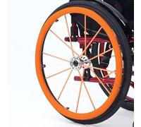 Fundas de silicona for llantas de empuje for silla de ruedas, 1 par de fundas antideslizantes for empuje manual for silla de ruedas, cubierta for empuñaduras de rueda trasera, cubierta for rueda trase