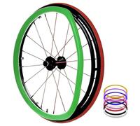 Fundas de silicona for llantas de empuje for silla de ruedas, 1 par de fundas antideslizantes for empuje manual for silla de ruedas, cubierta for empuñaduras de rueda trasera, cubierta for rueda trase