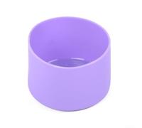 Fundas de silicona para botellas con diseño antideslizante para 12 y 24 onzas y 32 y 40 onzas, mantiene las botellas a salvo de caídas y arañazos (12 y 24 onzas, morado)