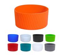 Fundas De Silicona Para Botellas - De Café Reutilizable | Fundas Ďe Silicona Resistentes Al Calor Đe 8cm, Ecológica Para Vasos, Tazas, Botellas, Se Adapta A La Mayoría D́e Tamaños, Formas,