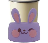 Fundas De Silicona Para Tazas De Café,Fundas De Silicona Con Animales Lindos Para Tazas | Cubierta Protectora para Taza de Bebidas Calientes,para Hogar Cafetería Oficina Vacaciones Viaje Té Bebidas Ca