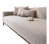 Fundas de Sofá Antideslizantes, Fundas de Sofá en Forma de L de 2, 3 y 4 plazas,Funda Cubre Sofá L Lavables a máquina, para Sala de Estar y decoración del hogar(Gris,70x150cm)