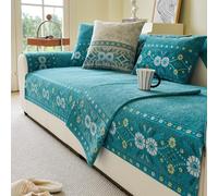 Fundas De Sofá Chenilla, 1/2/3/4 Plazas, Funda Antideslizante para Todas Las Estaciones con Partículas Silicona Antideslizantes, Protector Muebles Esquina, Se Admiten Mascota #3 30×50cm Cushion Cover