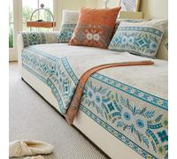 Fundas De Sofá Chenilla, 1/2/3/4 Plazas, Funda Antideslizante para Todas Las Estaciones con Partículas Silicona Antideslizantes, Protector Muebles Esquina, Se Admiten Mascotas #4 70 * 180cm