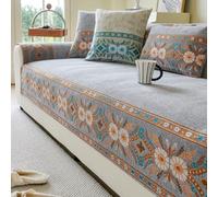 Fundas De Sofá Chenilla, 1/2/3/4 Plazas, Funda Antideslizante para Todas Las Estaciones con Partículas Silicona Antideslizantes, Protector Muebles Esquina, Se Admiten Mascotas #1 70 * 150cm