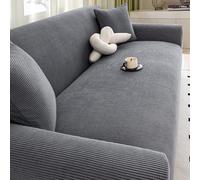 Fundas De Sofá De 1/2/3/4/5 Plazas, Fundas De Sofá De Alta Elasticidad con Todo Incluido, Fundas De Sofá Lavables Antiarañazos para Gatos con 1 Funda De Almohada(Size:5 Seater(305-360cm),Color:a)