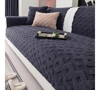 Fundas de sofá de 70 x 210 cm, Fundas de 2, 3 y 4 plazas, Funda de sofá Antideslizante para Perros, Funda de sofá para Todas Las Estaciones con partículas de Silicona Antideslizantes, aptas