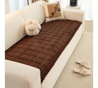 Fundas de sofá de pana: fundas súper lavables y antideslizantes, y protectores de muebles para mascotas, diseño de rayas de 1 pieza.